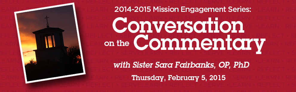 Mission Series: “Conversation on the Commentary”