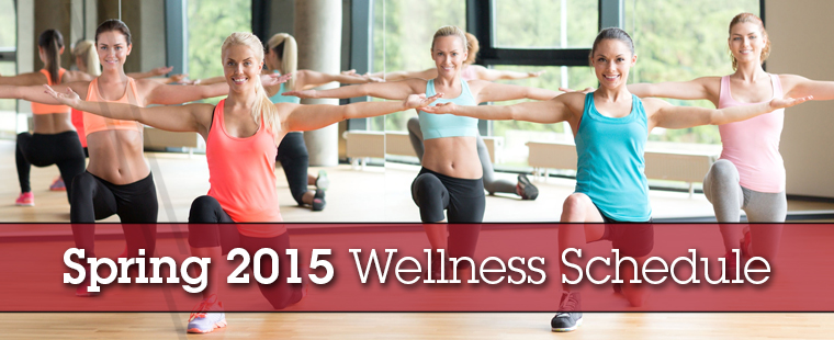 Spring 2015 Wellness Activity Schedule