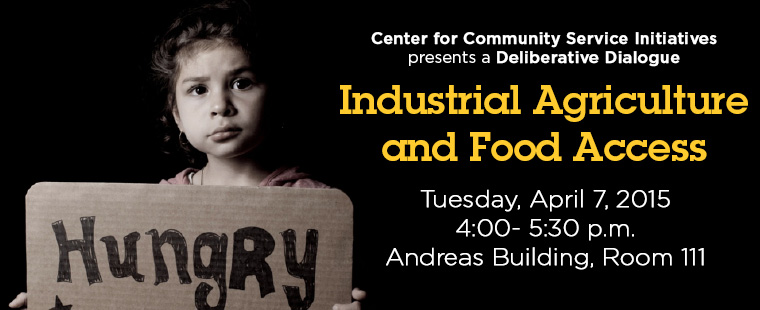 Deliberative Dialogue Series: Industrial Agriculture and Food Access