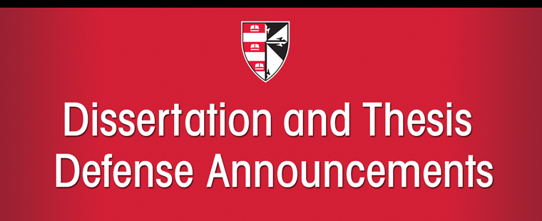 April 2015 Thesis/Dissertation Announcements