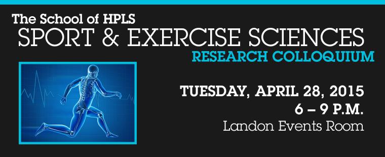 HPLS presents the Sport and Exercise Sciences Research Colloquium