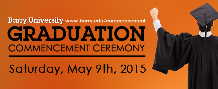 Celebrate our graduates at the Spring Commencement Ceremony