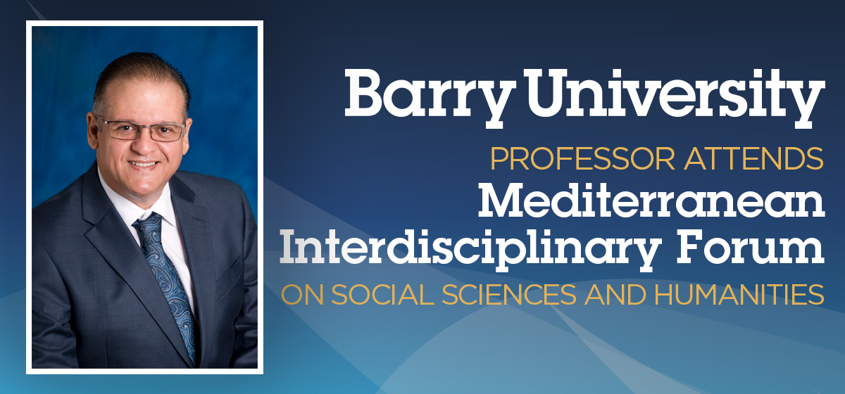 Barry professor presents forum in Spain for social services