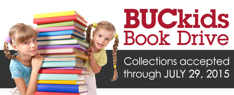 Donate to the BUCKids Book Drive
