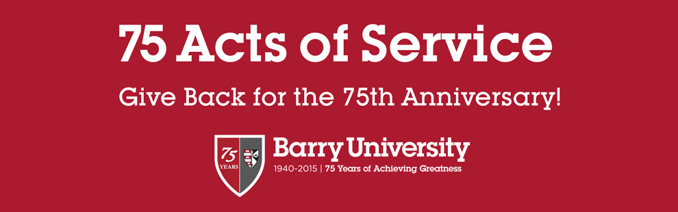 CCSI presents 75 Acts of Service in honor of Barry’s 75th Anniversary