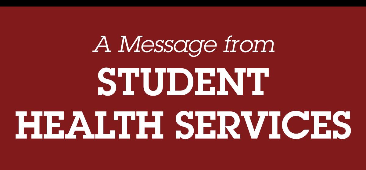 Free flu vaccinations available from Student Health Services