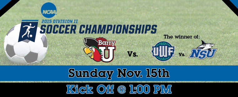 Barry to host opening rounds of NCAA DII Women’s Soccer Tournament