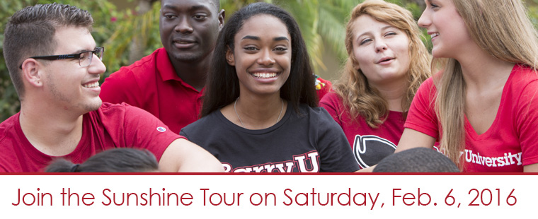 Join the Sunshine Tour on Saturday, Feb. 6, 2016
