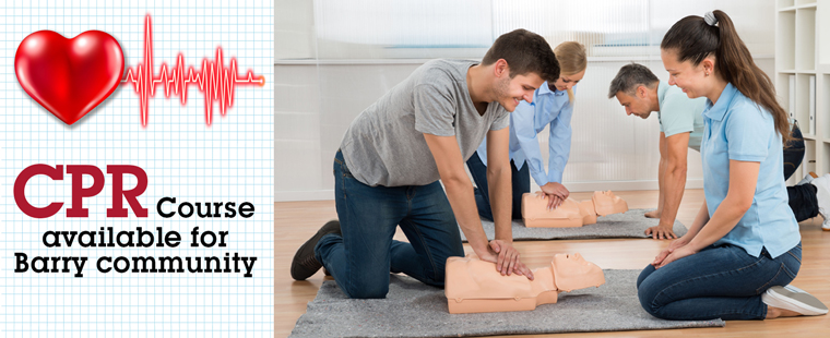 CPR Course Available for Barry Community
