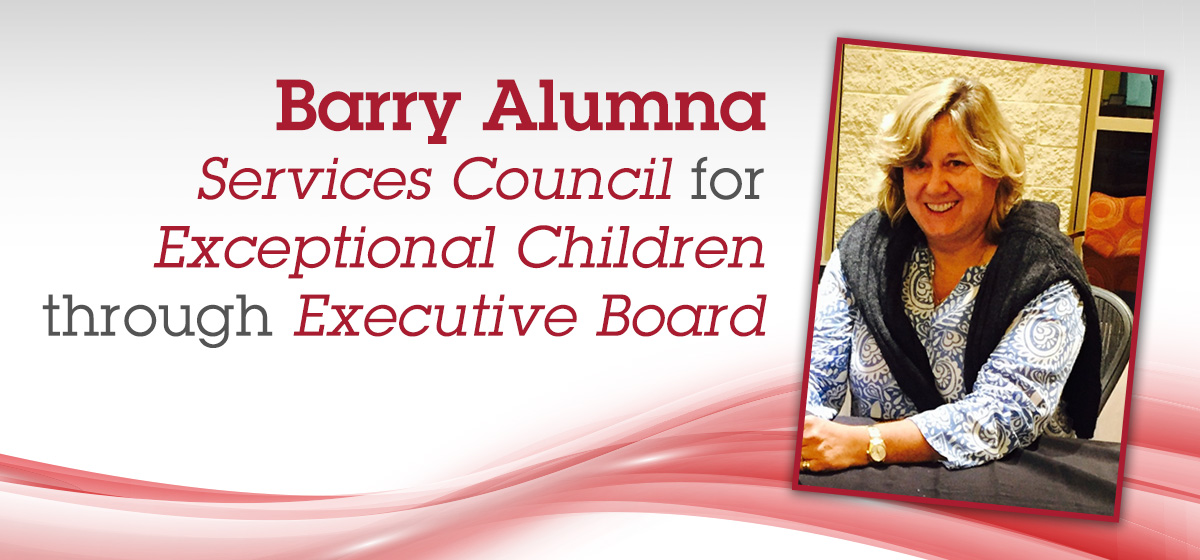 Barry alumna joins Council for Exceptional Children’s Executive Board of Directors