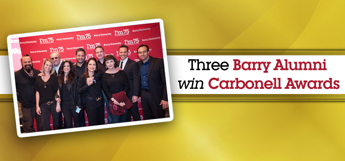 Barry alumni win distinguished Carbonell Awards