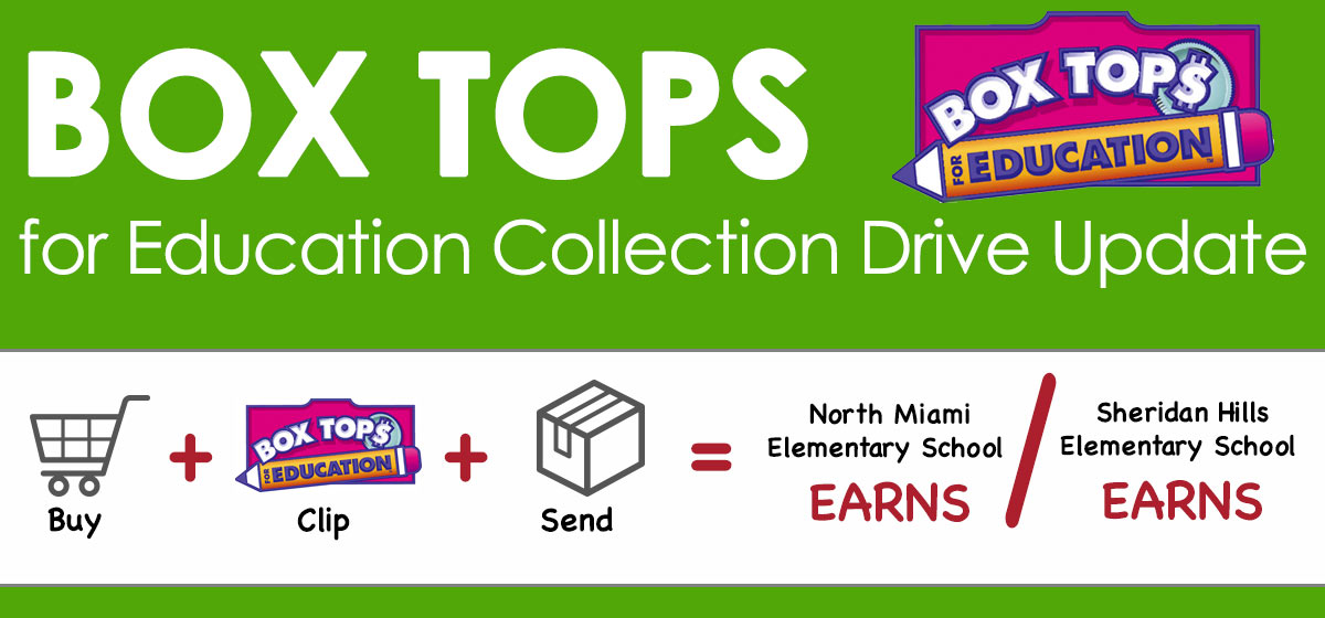 Box Tops for Education Collection Drive Update from MAPS and CCSI