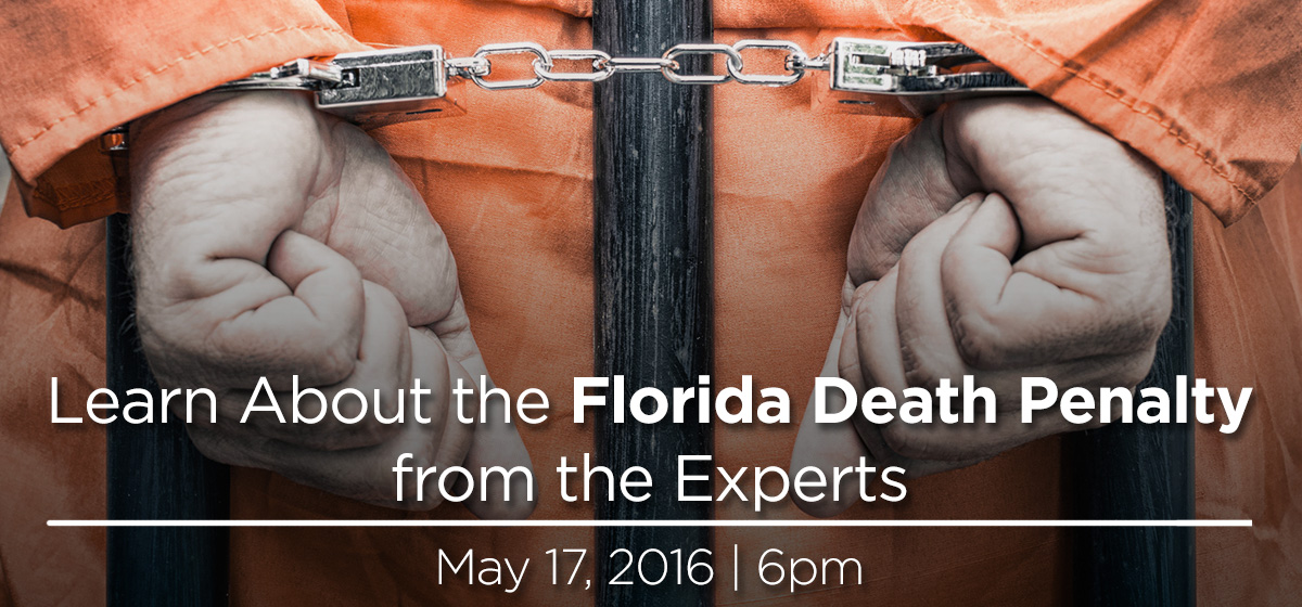 The Death Penalty Speaking Tour is coming to Barry University May 17th