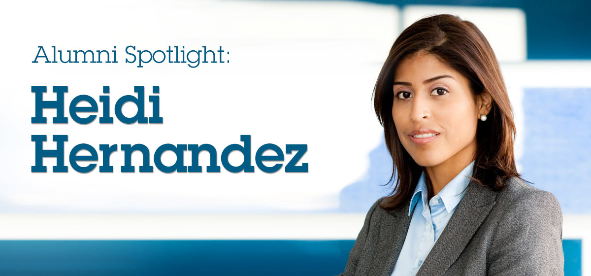 Alumni Spotlight: Heidi Hernandez