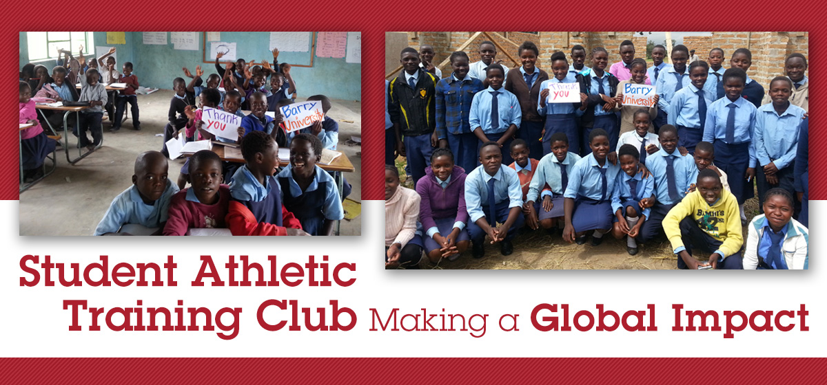 Student Athletic Training Club Making a Global Impact