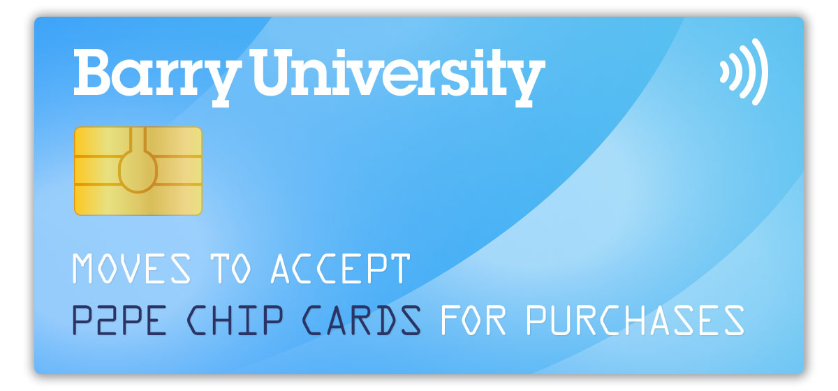 Barry moves to accept P2PE chip cards for purchases