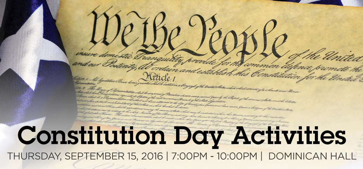Constitution Day Activities
