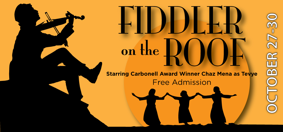 Department of Fine Arts presents 'Fiddler on the Roof' Oct. 27 – 30