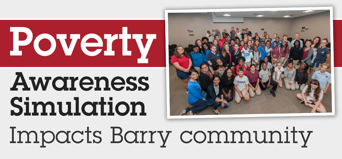 Poverty awareness simulation impacts Barry community 
