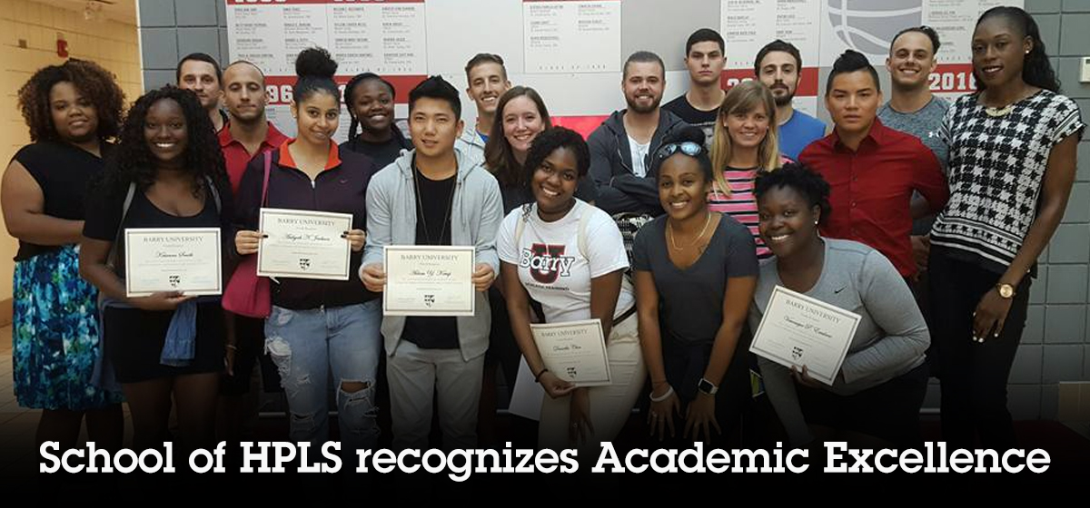 School of HPLS Recognizes Academic Excellence