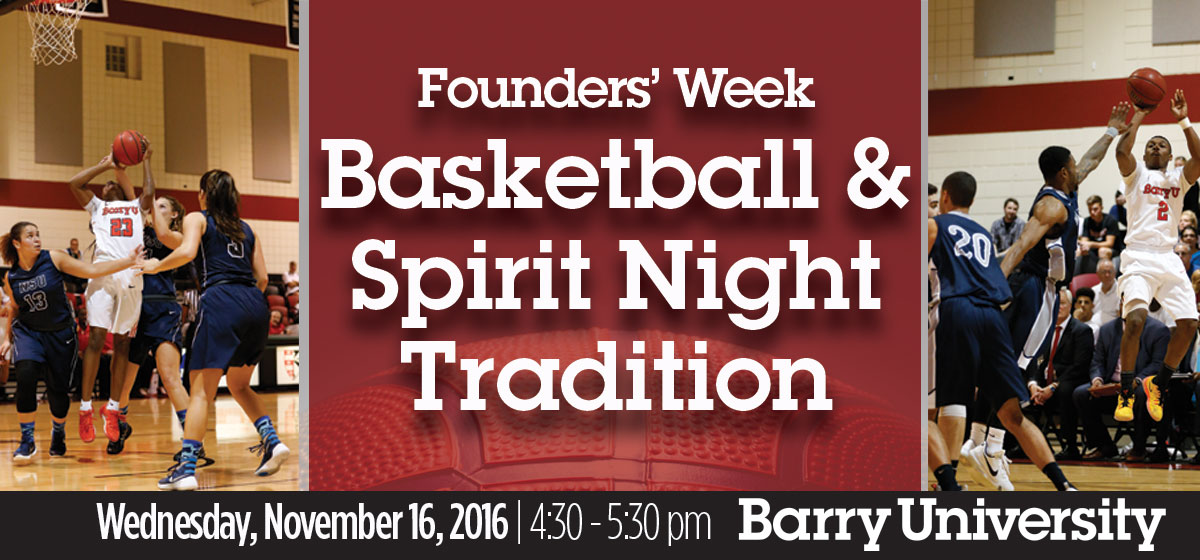 Founders’ Week Basketball & Spirit Night