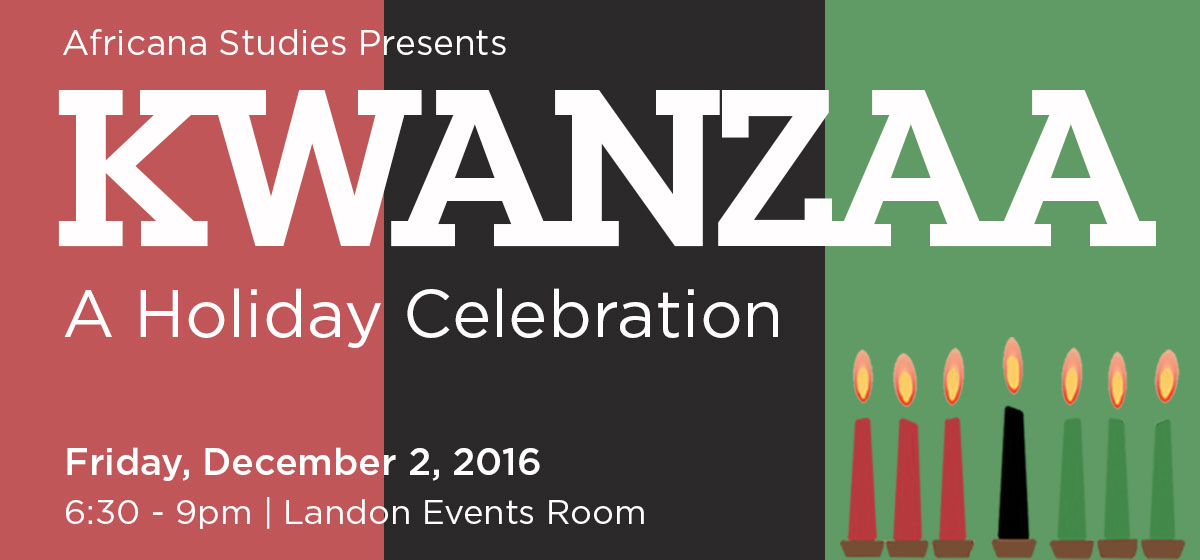 Africana Studies Presents Kwanzaa: A Holiday Celebration