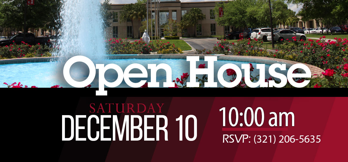 Open House on December 10