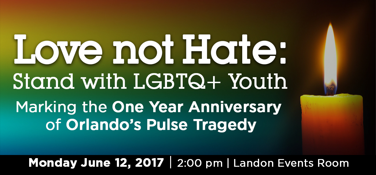 Love not Hate: Stand with LGBTQ+ Youth