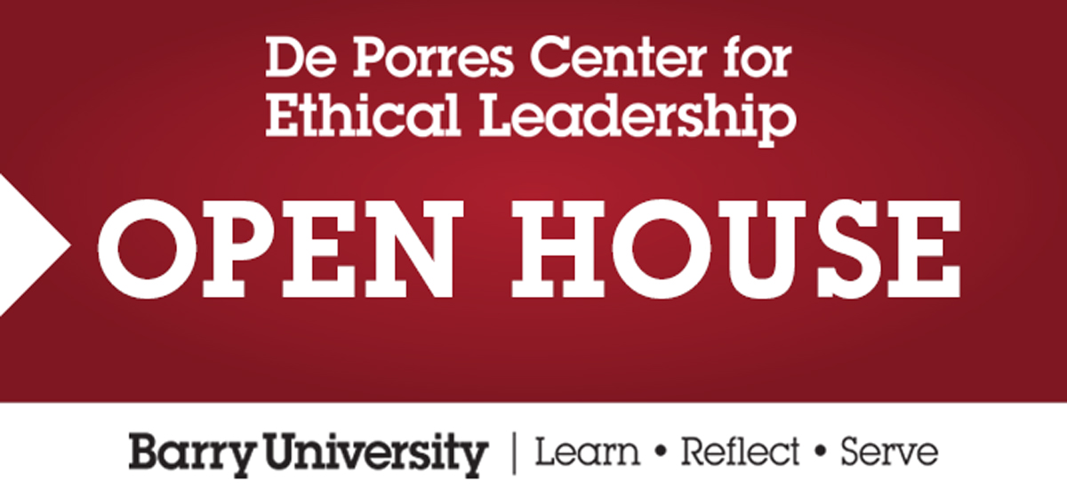 De Porres Center for Ethical Leadership Open House