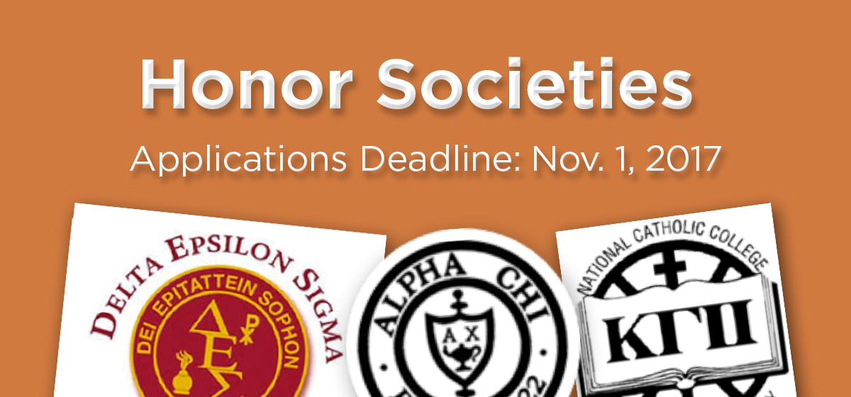 Call for Honor Society Applications