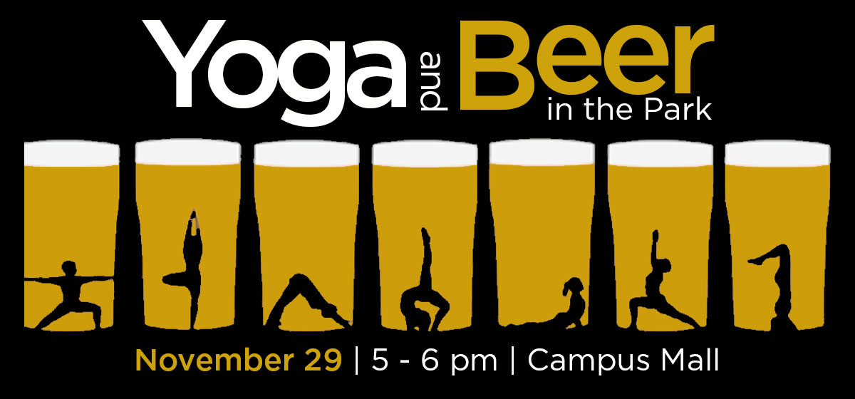 Yoga and Beer in the Park
