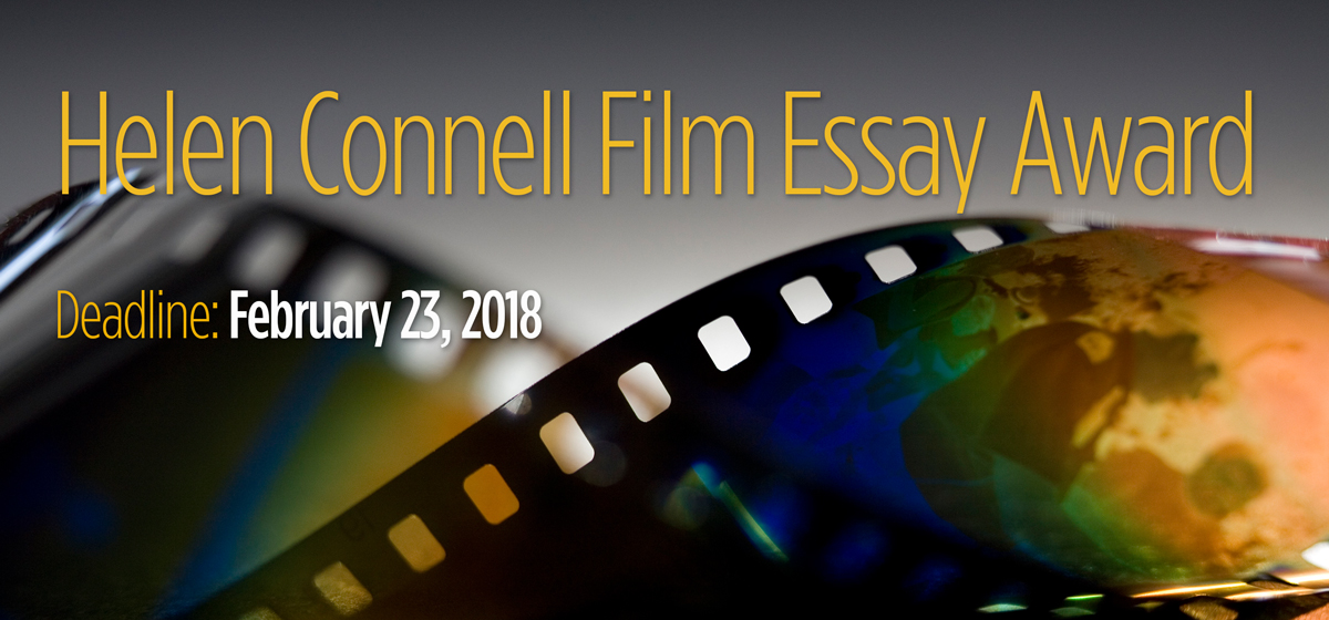 The Dr. Helen Connell Film Essay Award