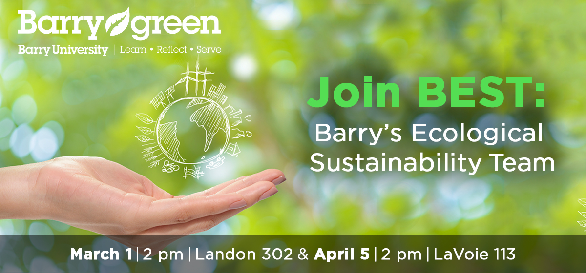 BEST: Join Barry’s Ecological Sustainability Team