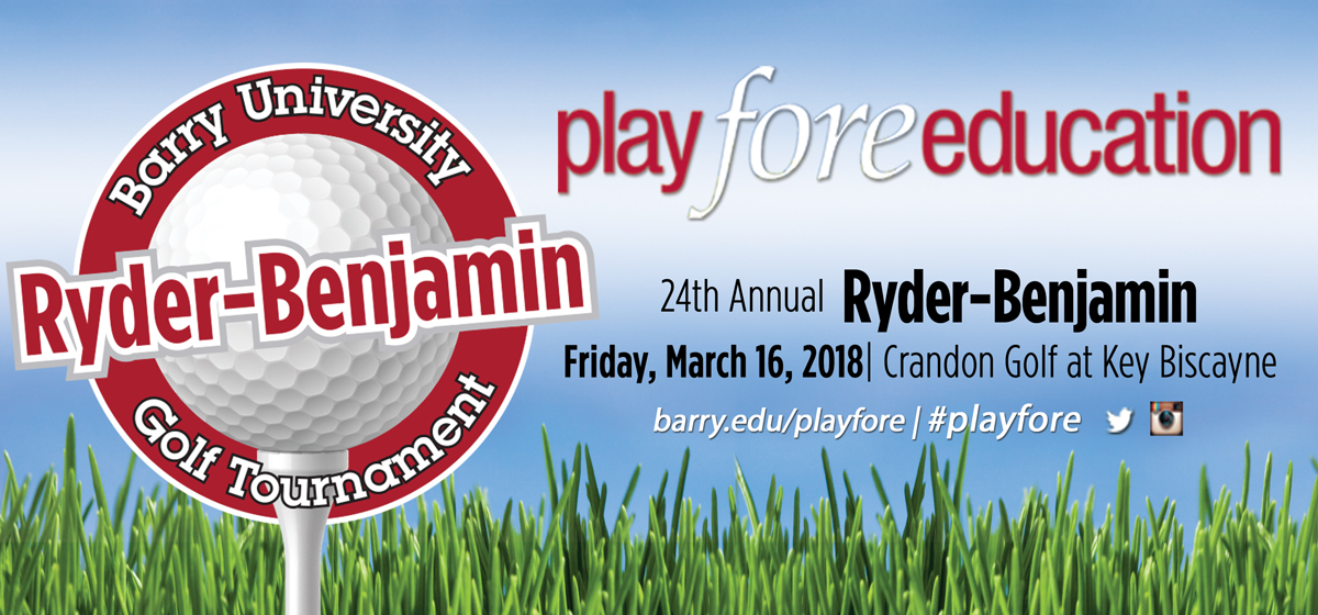24th Annual Ryder-Benjamin Golf Tournament