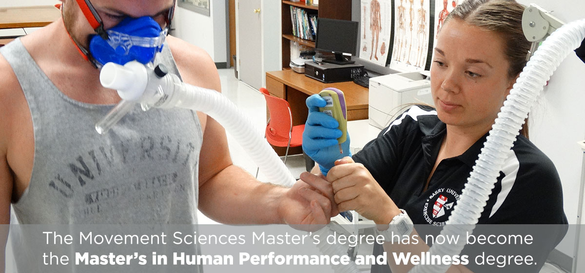 Sport & Exercise Sciences announces new, redesigned master’s programs