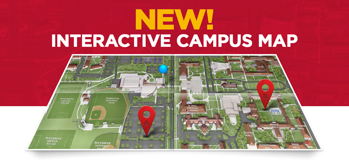 NEW! Interactive Campus Map