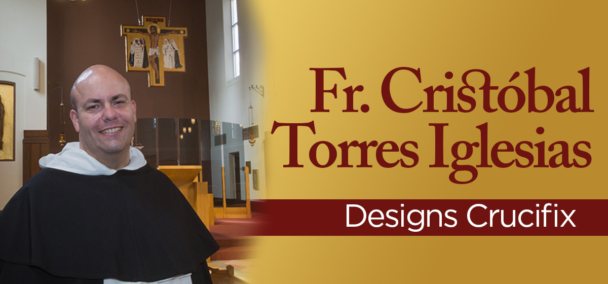 Fr. Cristóbal Torres Iglesias designs crucifix in newly renovated Fr. Cristóbal Torres Iglesias designs crucifix in newly renovated  Cor Jesu Chapel at Barry University