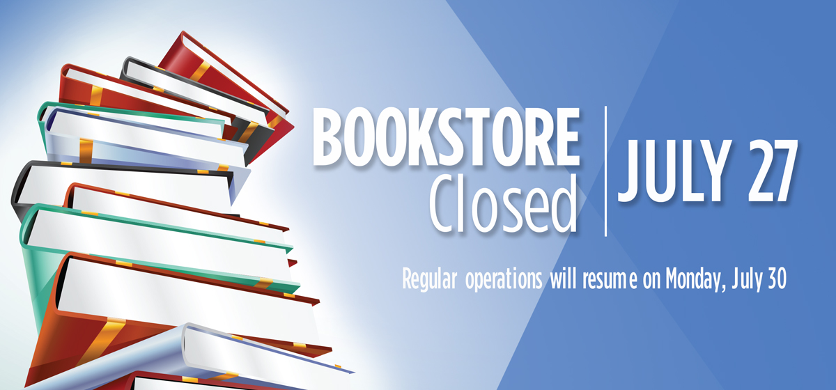 The Barry Bookstore will be closed on Friday, July 27