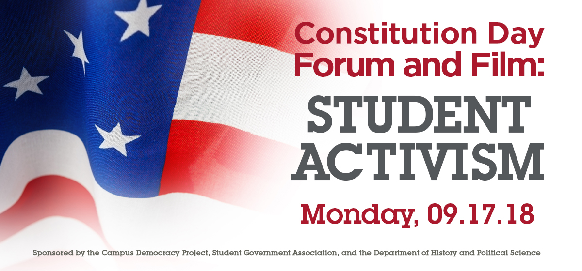 Constitution Day Celebration: Student Activism