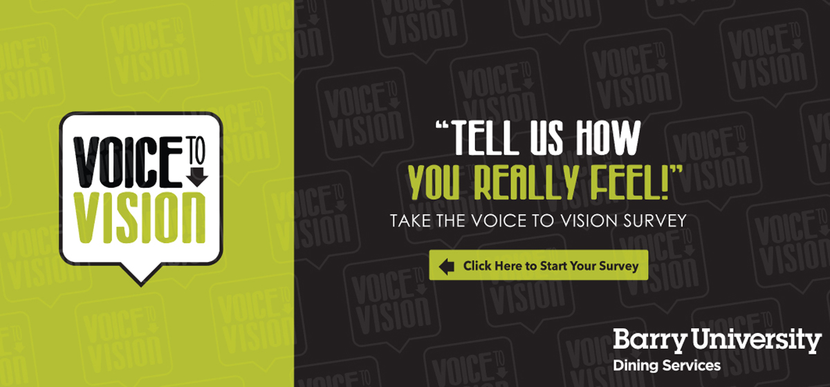 Chartwells Dining Survey - Voice to Vision