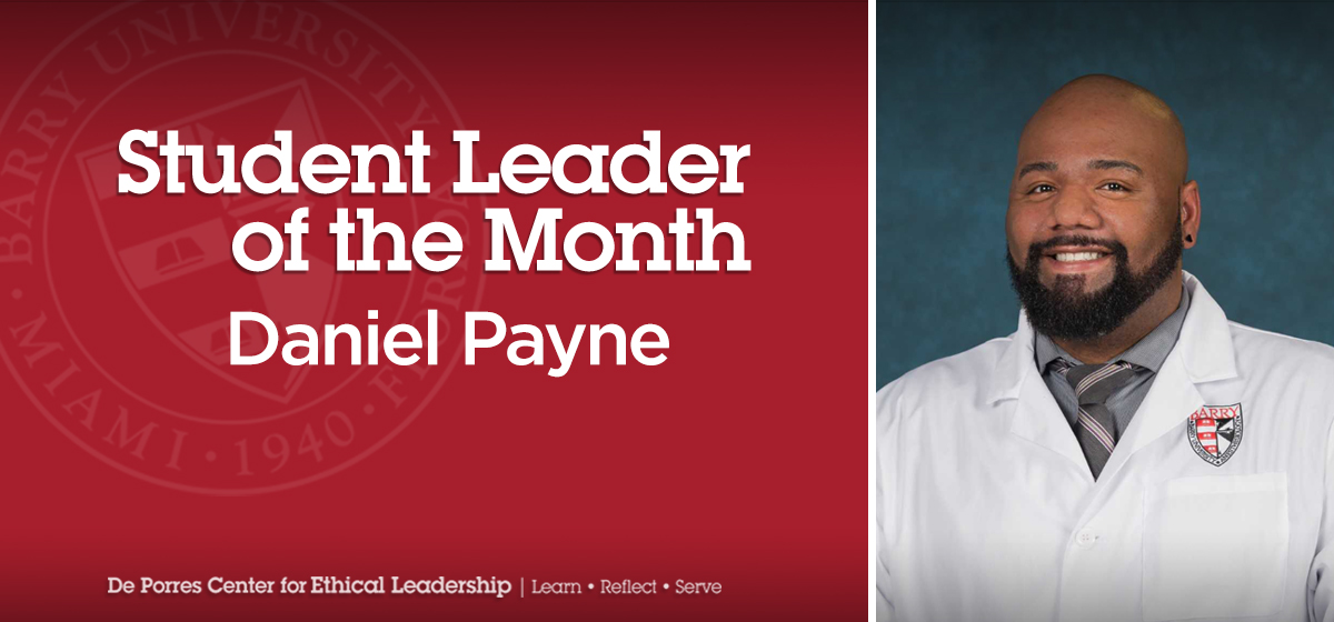 Student Leader of the Month: Daniel Payne