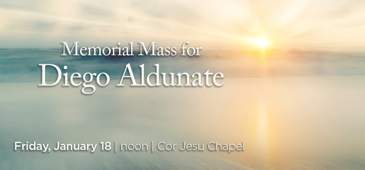 Memorial Mass for Diego Aldunate