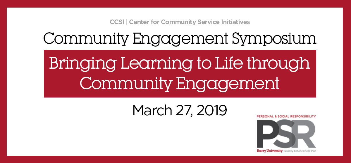 Community Engagement Symposium: Call for Proposals