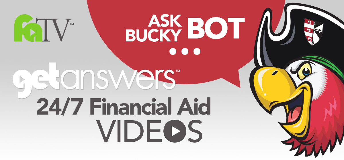Get Answers 24/7: Financial Aid Videos & Ask Bucky Bot