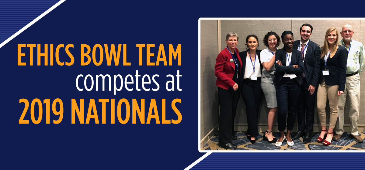 Ethics Bowl Team competes at Nationals