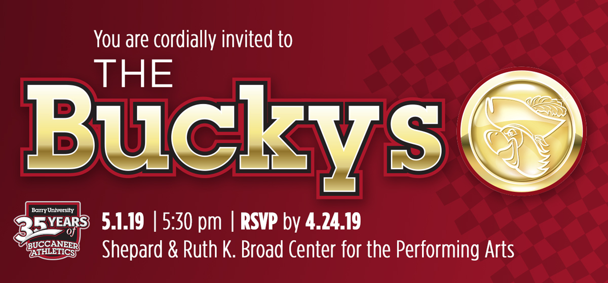 You are Invited: The Buckys Athletic Awards Ceremony, May 1