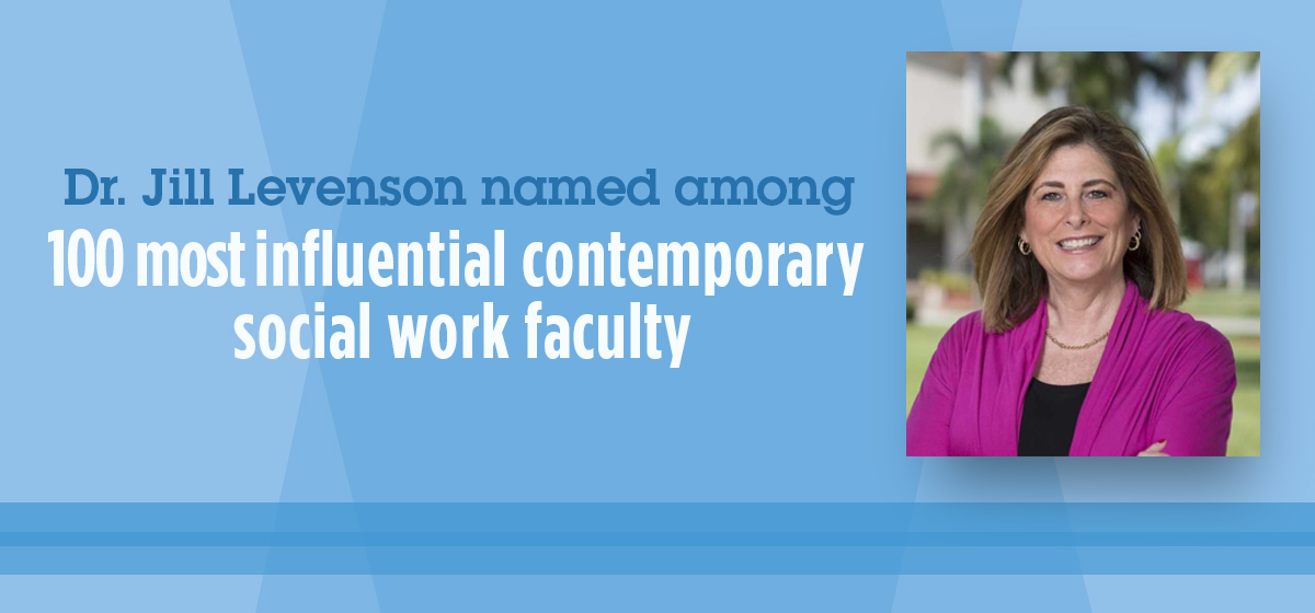 Dr. Jill Levenson named among top 100 most influential contemporary social work faculty