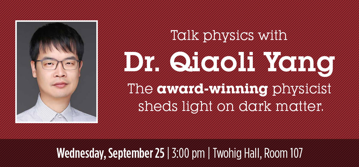 Talk Physics with Dr. Qiaoli Yang