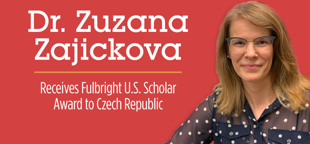 Zuzana Zajickova receives Fulbright U.S. Scholar Award to Czech Republic in chemistry