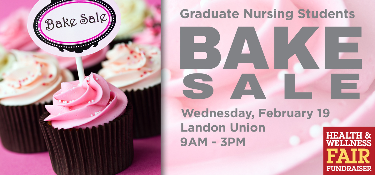 Graduate Nursing Students Bake Sale